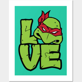 Turtle Love (Raphael) Posters and Art